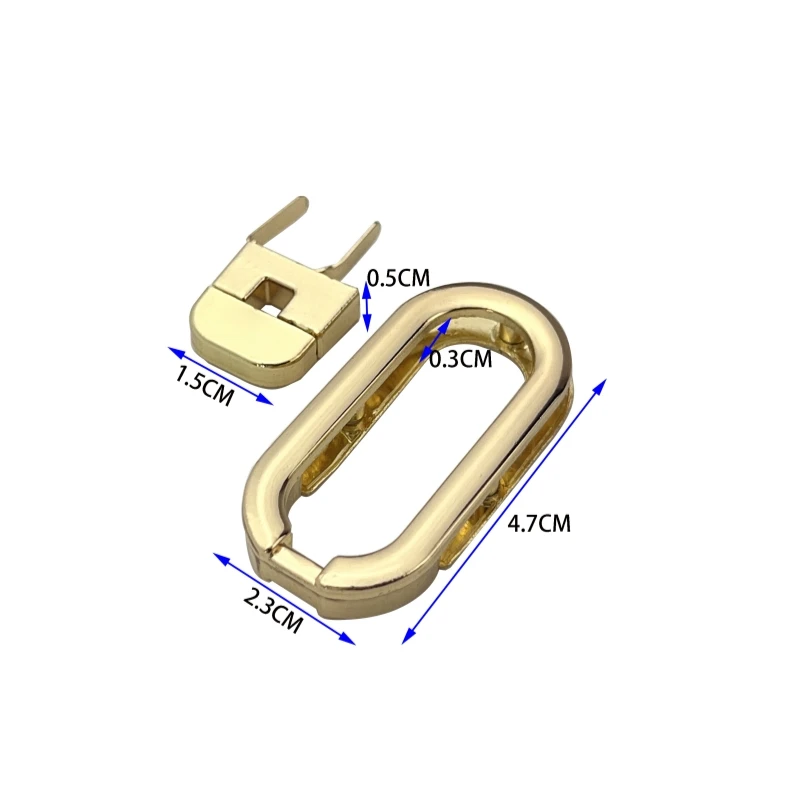 Metal Purse Turn Twist Locks Hardware Handbag Push Lock Clasp Clip for Craft Bag Making Accessories