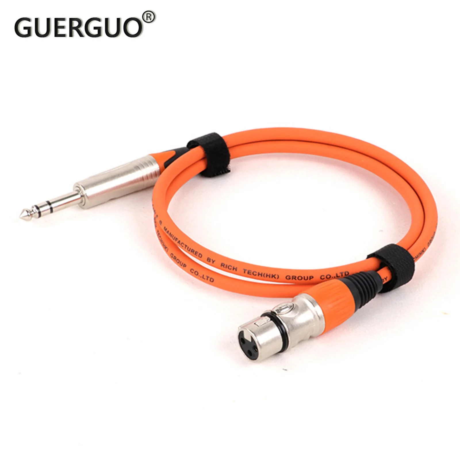 

1PCS High Quality Jack 6.35mm(1/4) Stereo TRS Male To 3Pin XLR Female/Male Plastic Connectors Audio Cable For Guitar Microphone