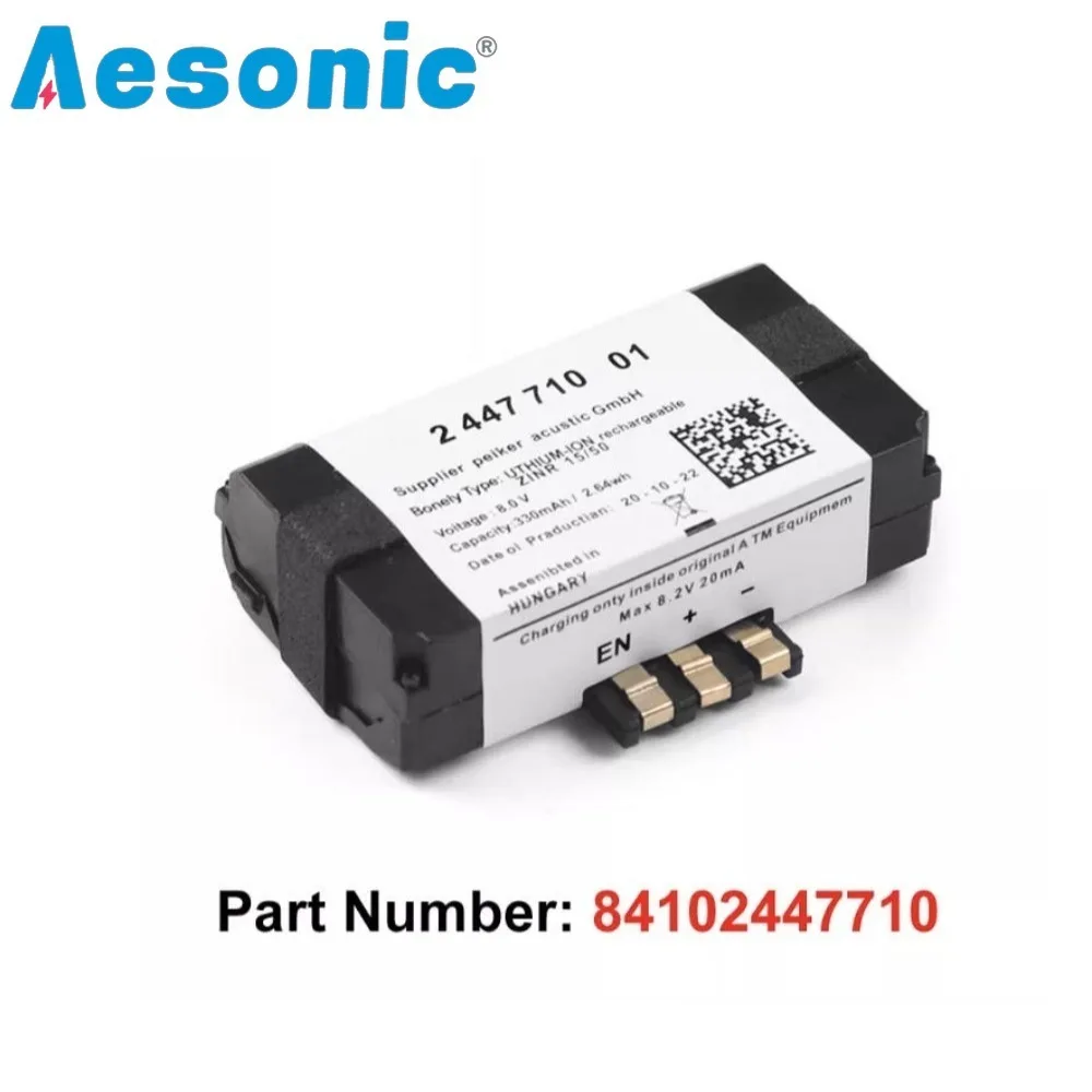 330mAh 2447710 Car SOS Emergency Battery 84102447710 for BMW F20 F21 F22 F40 F87 F82 F83 G30 F90 for Cullinan RR31