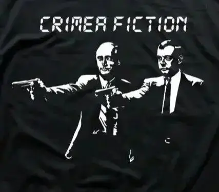 

Crimea Fiction Ukranie Soviet Russia Putin Dissident Printed T-Shirt 100% Cotton O-Neck Summer Short Sleeve Casual Mens T-shirt