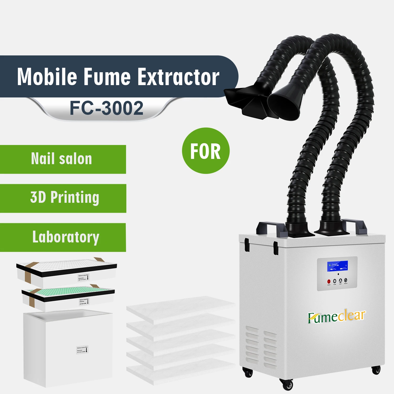 Extracteur de fumée Portable a - Industrial Laser Cutters avis et prix