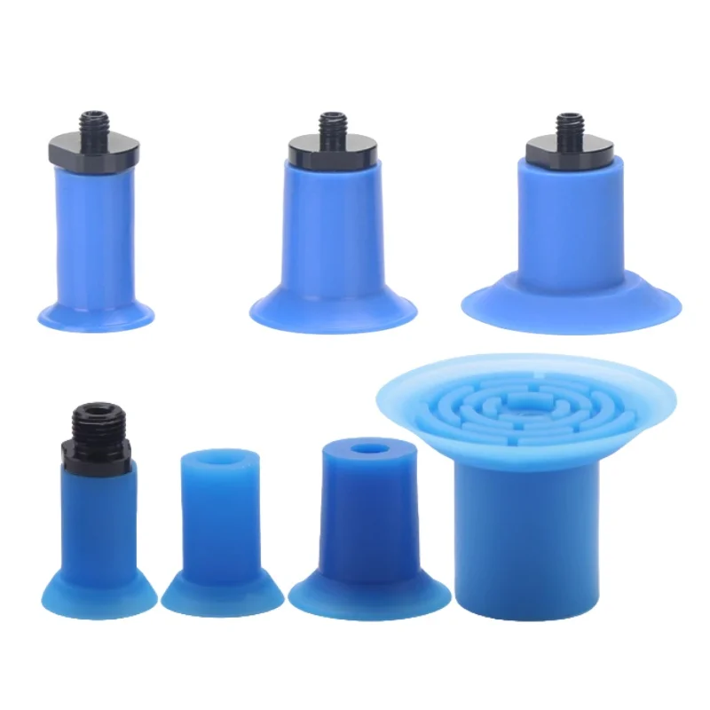 PIAB type F18 F22 F26 F33 open bag vacuum suction cup strong pneumatic industrial blue suction nozzle
