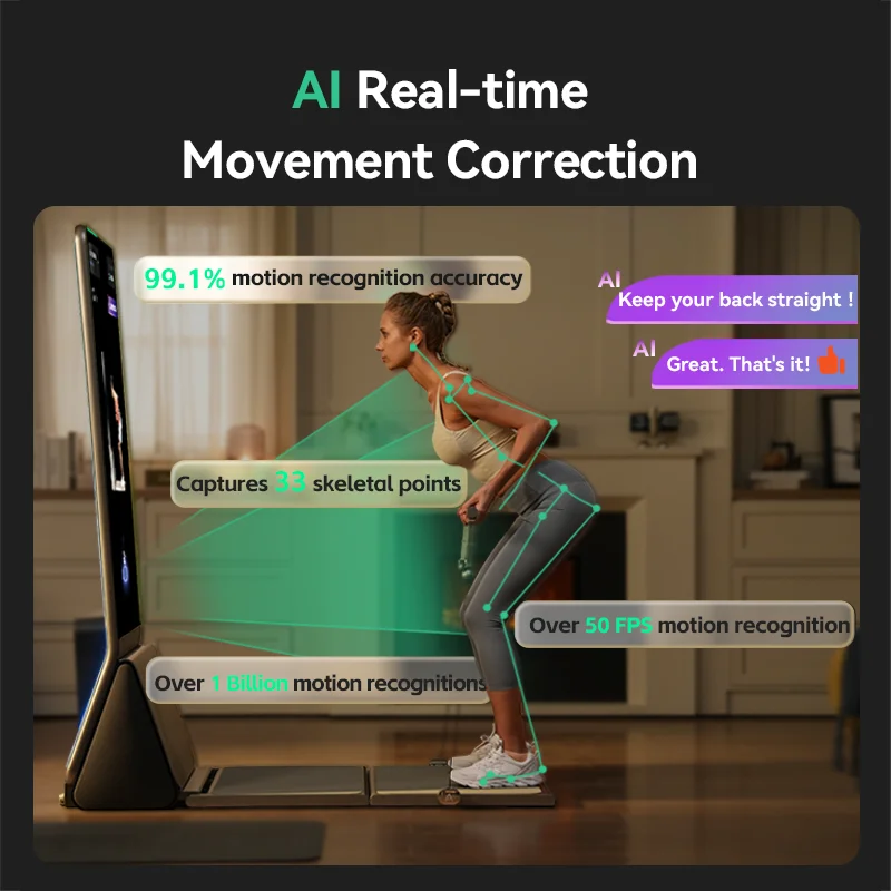 Small Home Gym With 4-In-One Multi-Function Station For Pilates And Other Workouts