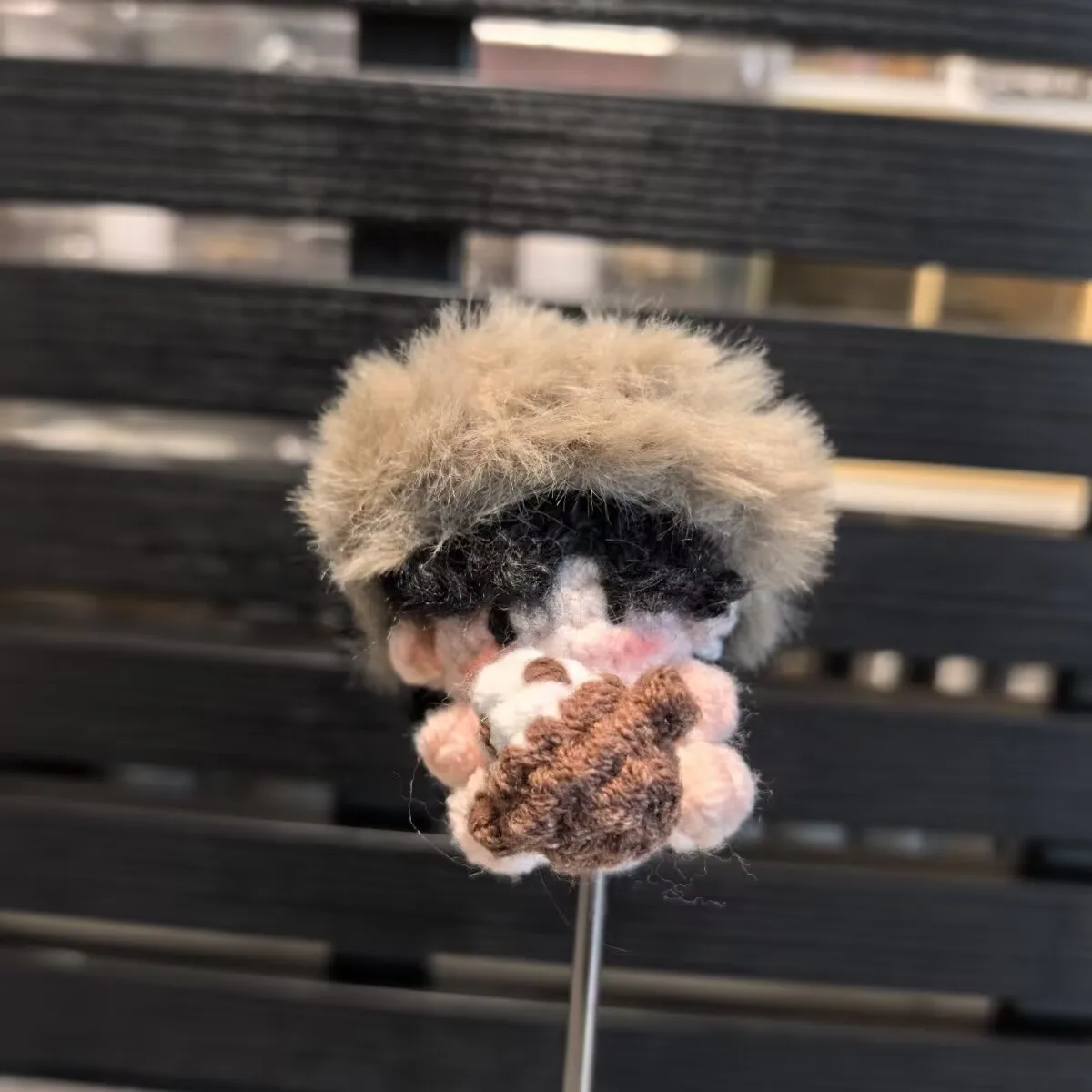 【Готовый продукт 】 Мини-брелок-брелок-конфет, связанный вручную крючком, в том же стиле, как Сяо Чжань Гуо Цзин