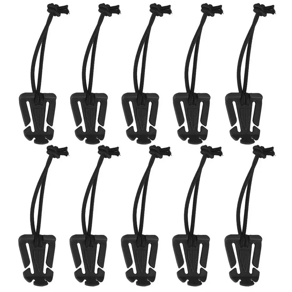 

10 Pcs Backpack Webbing Belt Buckles Duty Accessories Bohemian Keepers Strap Management Tool Holder