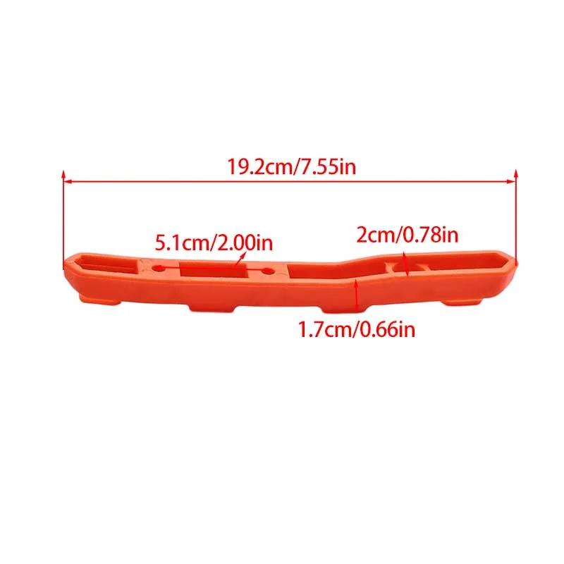 Off-road motorcycle fork pipeline orange oil pipe clamp rear brake buckle