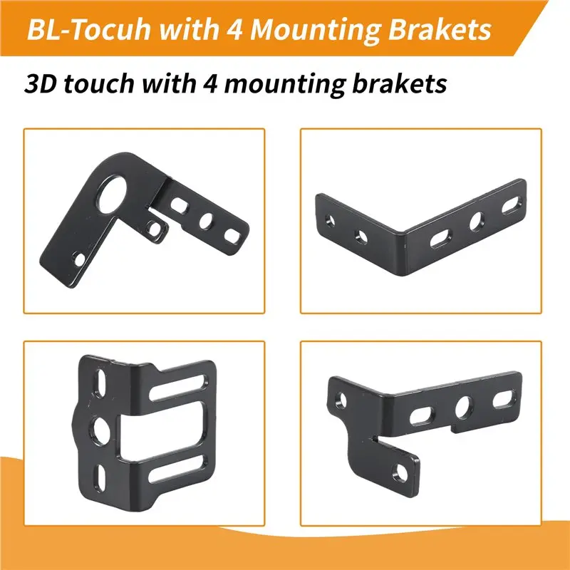 A20F-Upgrade BL- Touch V3.2 Auto Bed Leveling Sensor With 4 Brackets BL - Touch Kit For 8 Or 32 Bit Motherboard Easy To Use