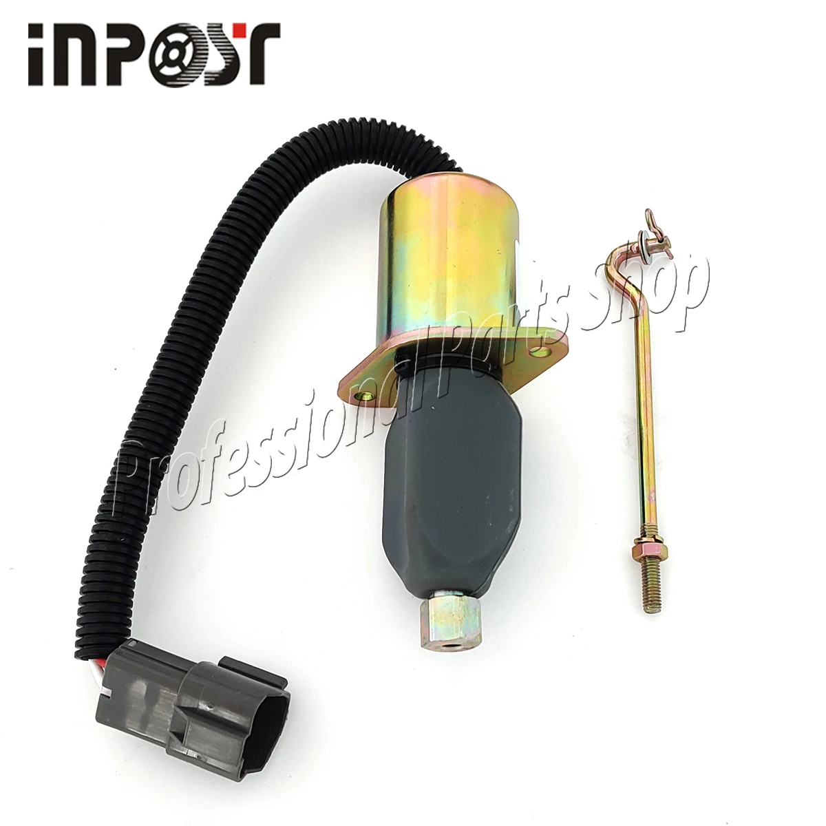 32A87-15100 Cummins용 12V 정지 차단 솔레노이드 밸브