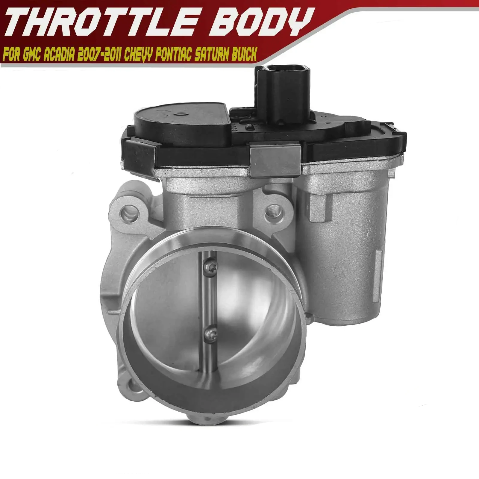 

Throttle Body 12616995 12593591 12607330 for GMC Acadia 2007-2011 Chevrolet Pontiac Saturn Buick V6 3.6L