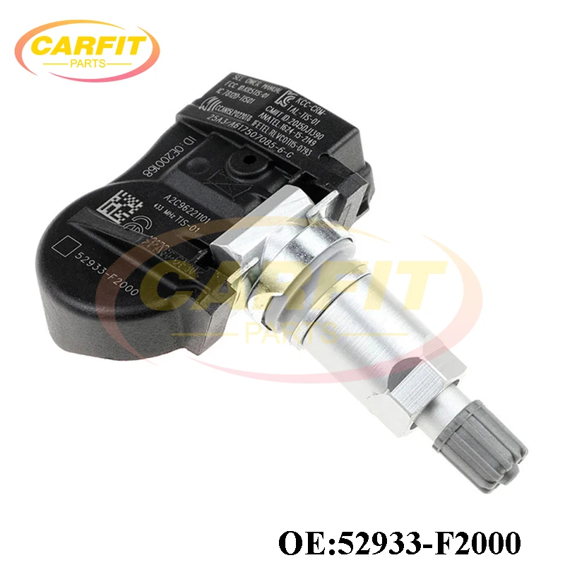 

New OEM 52933-F2000 52933F2000 TPMS Tire Pressure Sensor For Genesis G90 Hyundai Elantra I30 Grandeur Kona Kia Optima Auto Parts