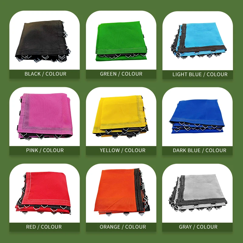 Hot Sale Manufacturing Jumping Mat 6ft 8ft 10ft 12ft 14ft 16ft Trampoline Mat Fabric