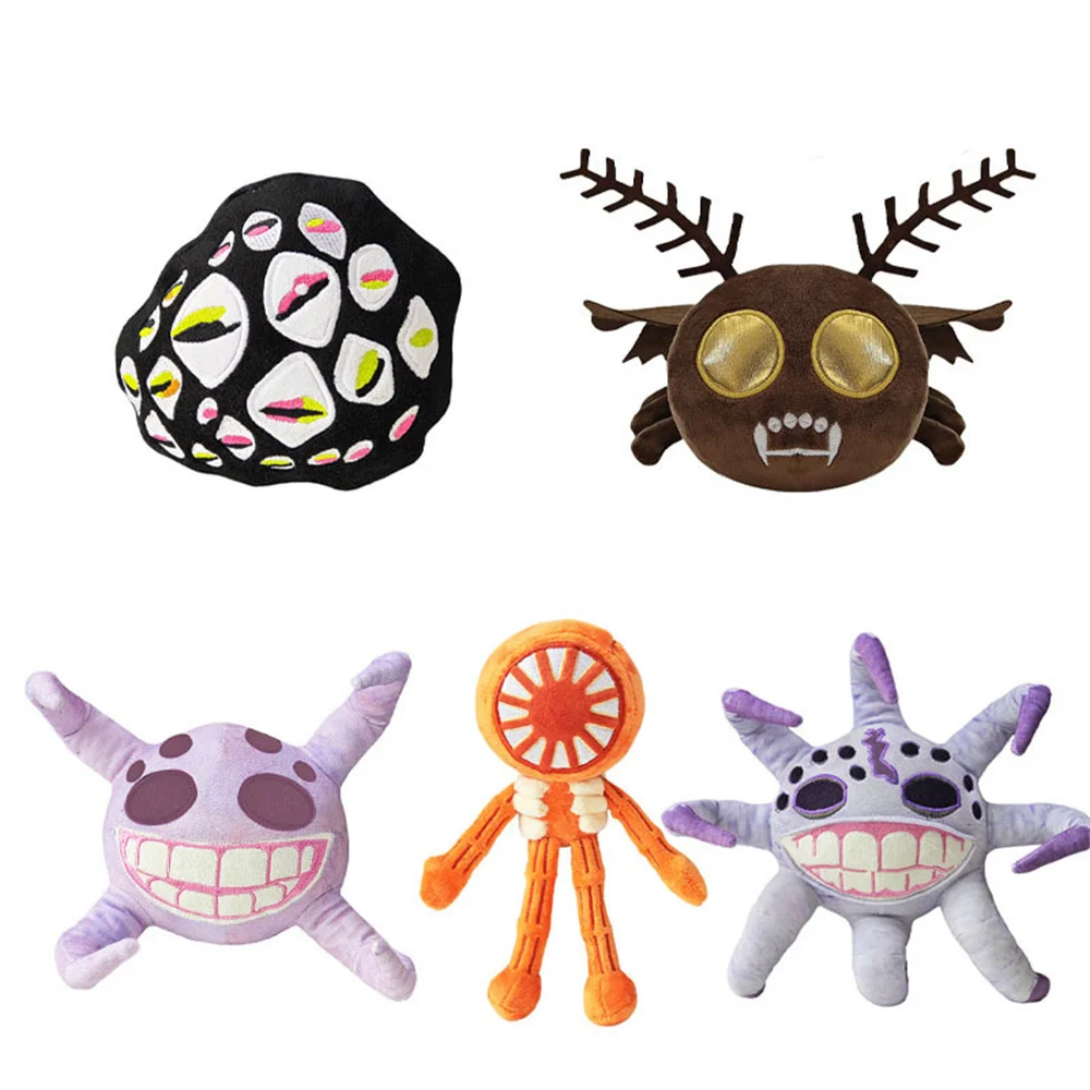 5PCS Doors Floor 2 Horror Plush Toys,Grumble Stuffed Animal Dolls, Door Stuffed Animal Plushies Figure Doll for Fans Gifts