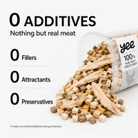 Freeze Dried Chicken Cat Treats – Natural Chicken Breast Meat Cubes for Cats & Dogs, High Protein Snack and Food Topper 3
