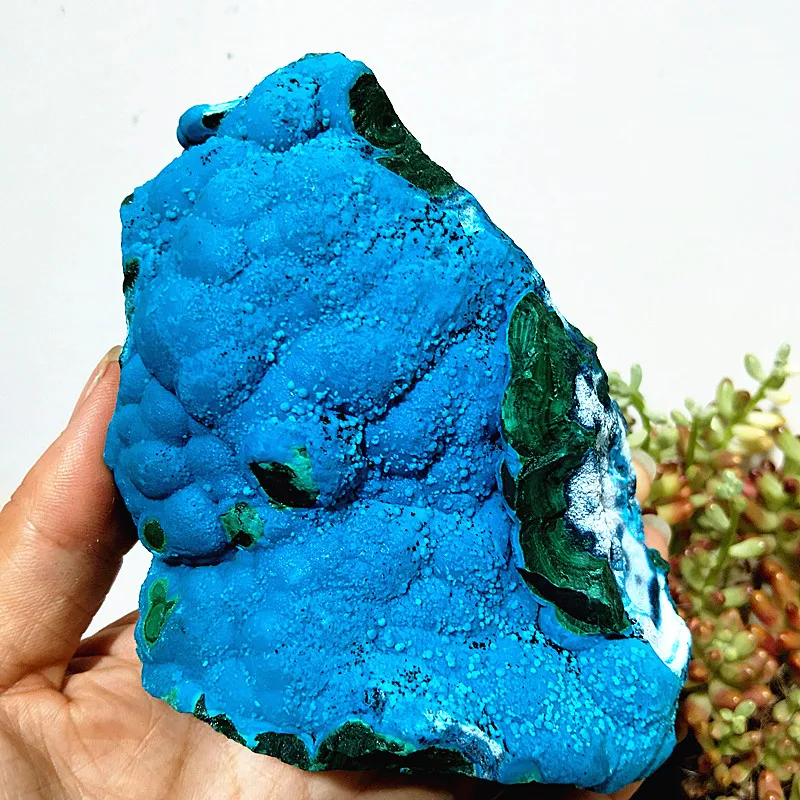 Natuursteen Chrysocolla Kristal Rauw Gesteente Mineraal Exemplaar Feng Shui Crystal Chakra 'S Reiki Healing Room Decoratie