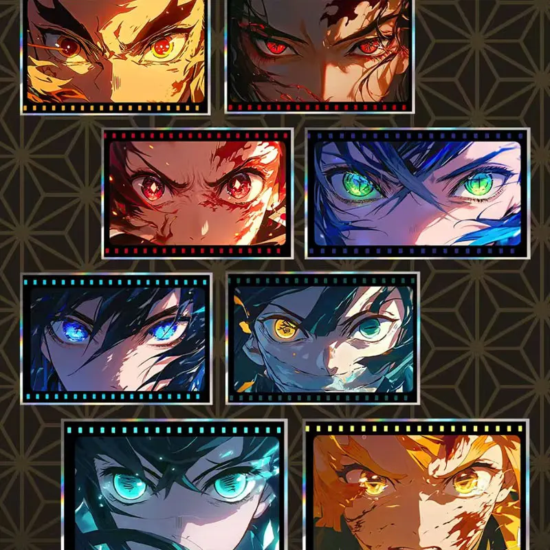2025 ใหม่ล่าสุดขายส่งวัฒนธรรมผีเสื้อ Demon Slayer กระดาษสีอะคริลิค Master ชุด Mitsuri Trading CCG TCG Art ของขวัญ