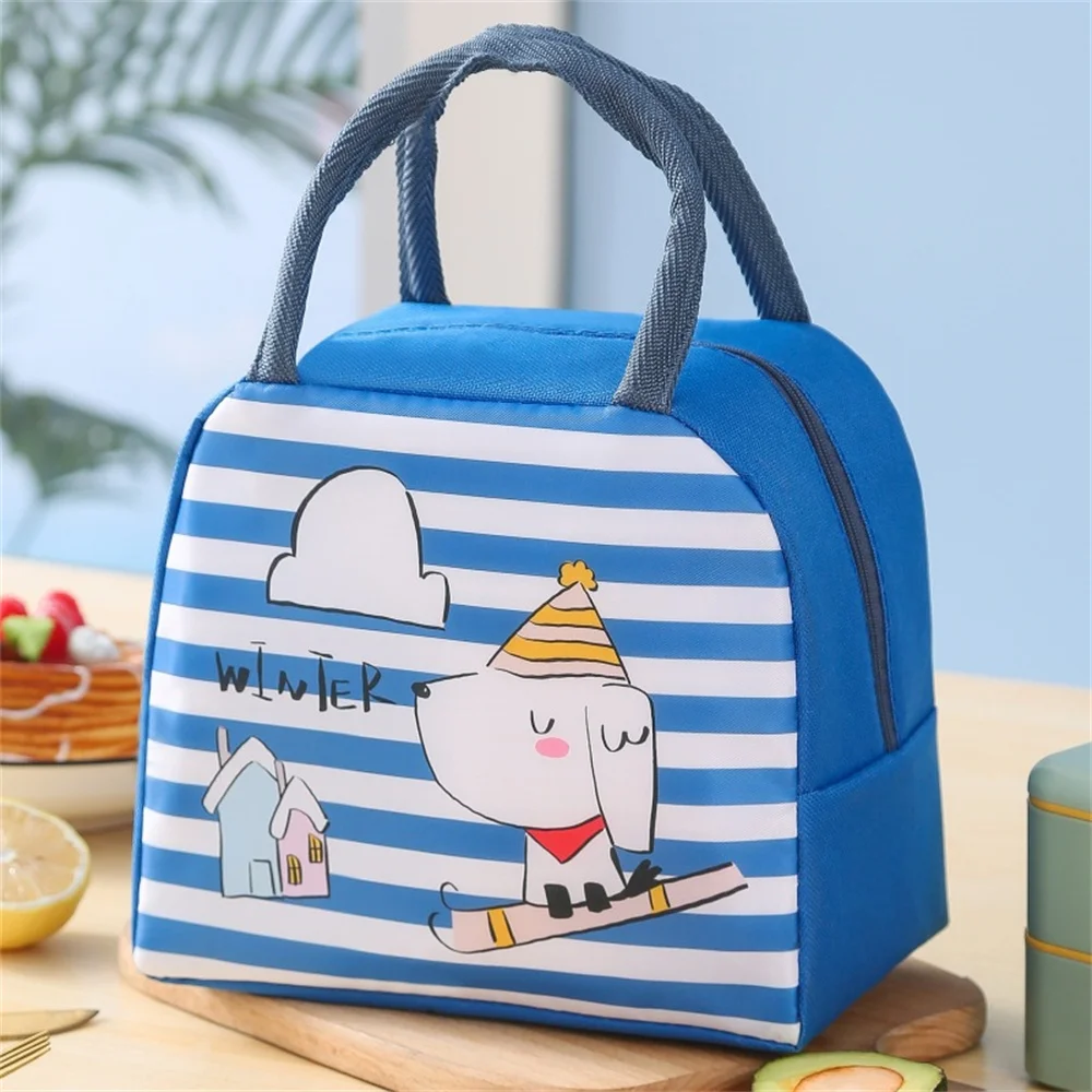 

Bento Bag Travel Cooler Bags Ice Bag Fresh Insulation Bag For School Work Picnic
