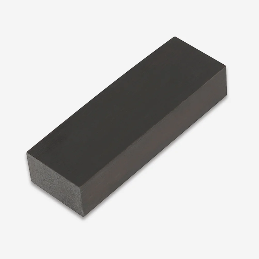 

Black Ebony Wood Block for DIY Guitar Neck Decoration Crafted Hardwood Material Smooth Surface Ideal for Instrument Handle Inlay