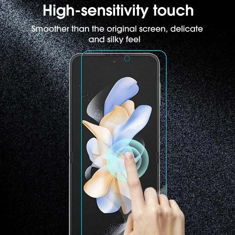 Hydrogel Film for Samsung Galaxy Z Flip 5 5G Outer&Inner Screen Protector with Lens Films Anti-scratch Tempered Glass for ZFlip5