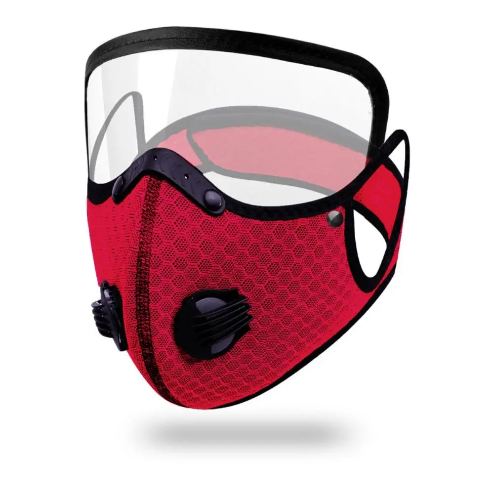 

Removable Shield Lens Cycling Protective Mask Breathable Filtration Reusable Design Warm Breathable Mask Dustproof Warm