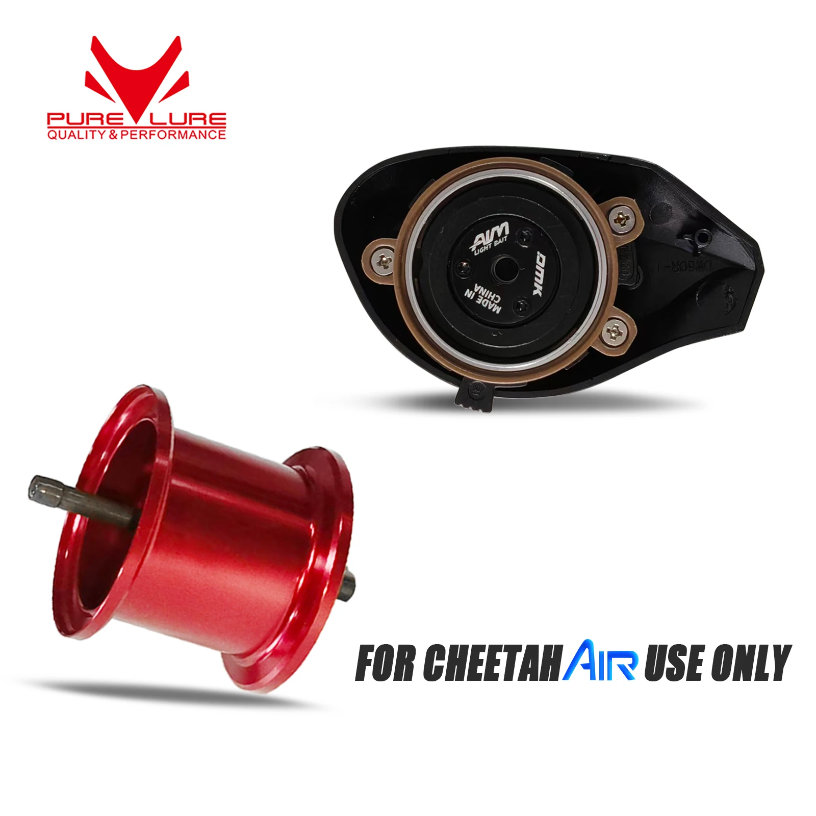 Purelure Cheetah Air Original Spool Köder Gewicht 1-15g Angelköder