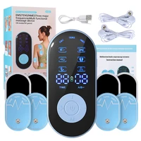 Masseur électronique EMS NMES TENS pour tout le corps, stimulateur musculaire avec 18 modes et 30 niveaux d'intensité pour la relaxation et l'amincissement 2