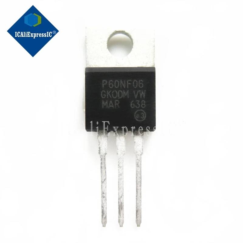 

10pcs/lot STP60NF06 P60NF06