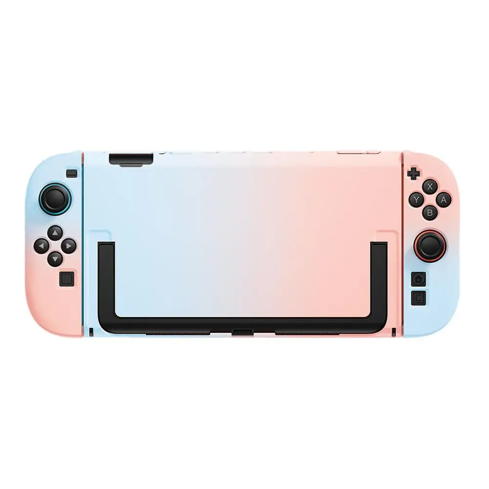Capa tpu para switch 2 console, alça ergonômica, capa protetora à prova de choque, anti-arranhões, capa de proteção tpu antiderrapante