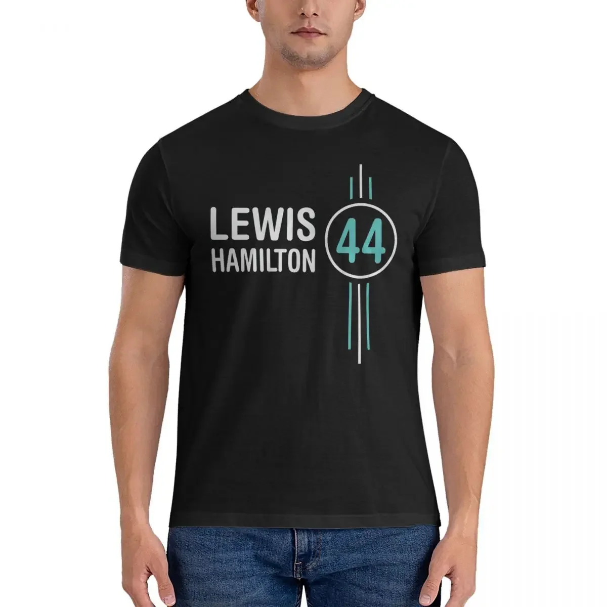 100% Cotton Lewis Hamilton Formula1 Motorsports T-shirt Men Fashion Oversized T Shirt Men Round Neck Summer Shirts Tops S-6XL