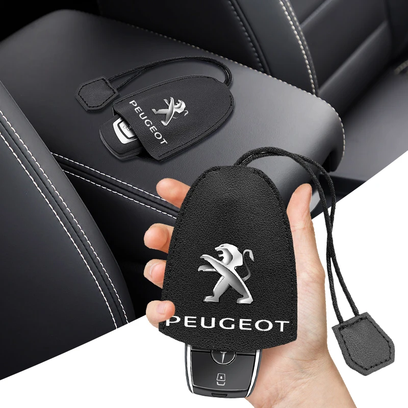 Fashion New Car Styling Protection Shell Bag Case Cover Car Key chain For Peugeot 206 207 3008 2008 308 407 408 508 301 208 RCZ