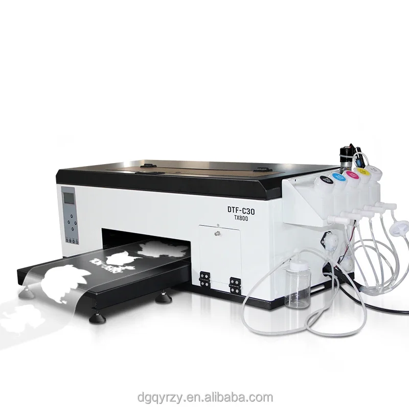 

China Hot Selling Factory Price T-shirt Pet Film 30cm DTF Printer Printing Machine Desktop Inkjet Printer