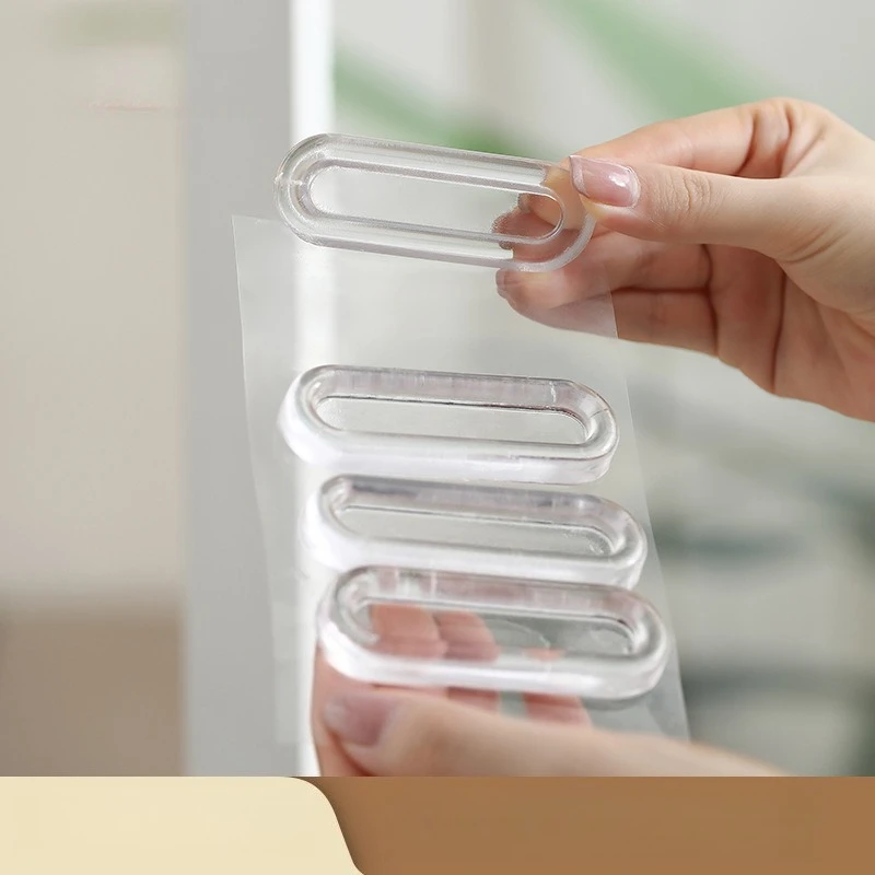 Self-adhesive Sliding Door Handle No Punch Sliding Door Handle Aluminum Alloy Wooden Door Kitchen Cabinet Door Handle