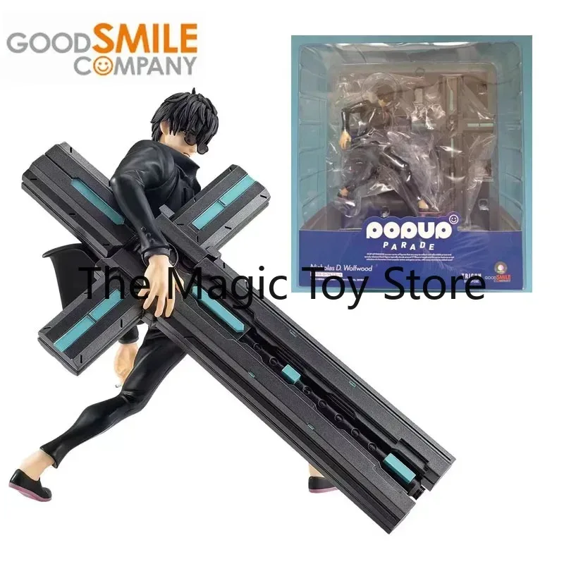Original GSC POP UP PARADE “TRIGUN STAMPEDE” Anime Figure: Nicholas Action Figure—Birthday Gift, Toy, Model
