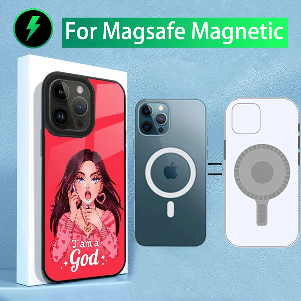 2000s Megan Fox Phone Case For iPhone 16,15,14,13,12,11,Plus,Pro,Max Mini Magsafe Magnetic Wireless Charging