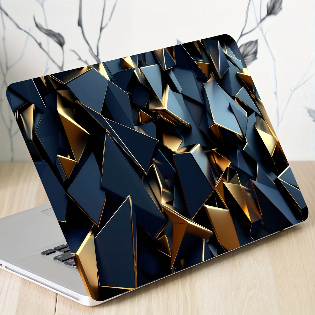 Two artistic stickers for laptops, suitable for laptop computers, cars, helmets, motorcycles, and refrigerator decorations.