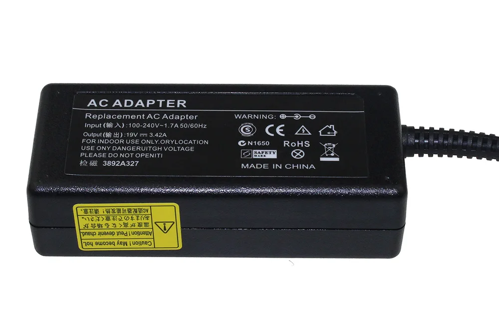 19V 3.42A 5.5*2.5mm Notebook  AC Laptop Adapter Suitable For ASUS R33030 N17908 V85 Lenovo/BenQ/Acer Notebook Power Supply