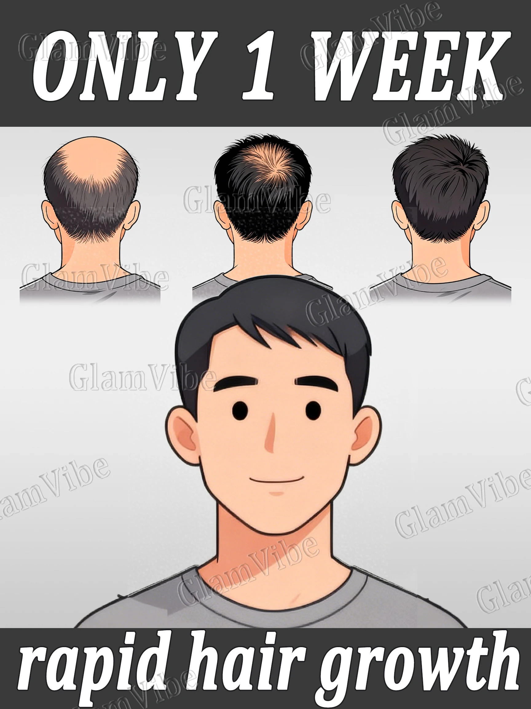 It penetrates to the hair roots, providing energy to the hair.