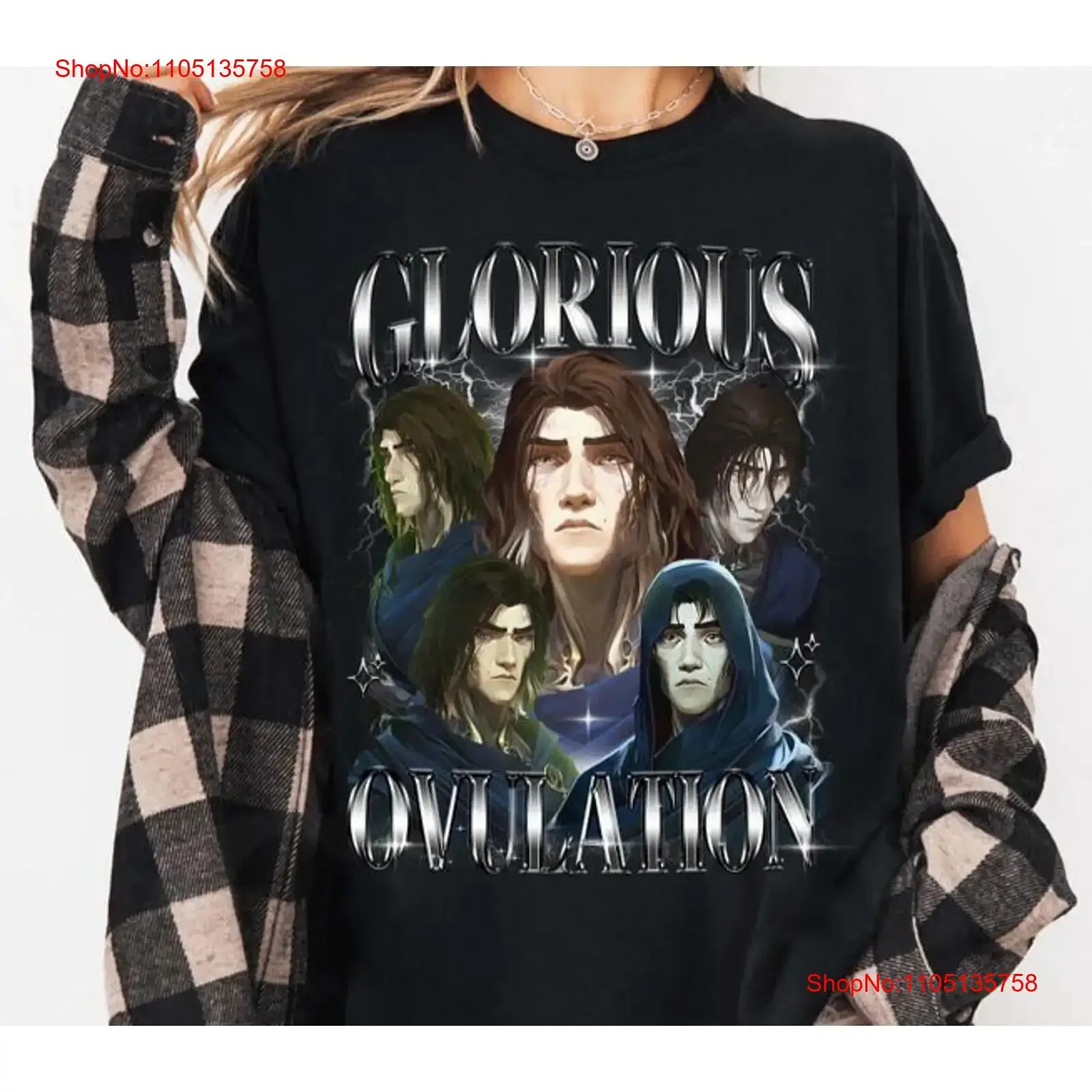 Viktor Arcane Glorious Ovulation T Shirt Merch Anime vintage Washed homme graphic Comfortable Versatile Top For Everyday Wear