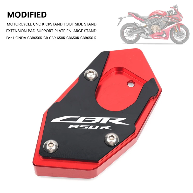 

Bracket Extension Support Plate Enlarged Bracket Motorcycle CNC Bracket Foot Side for Honda CBR650R CB CBR650R CB650R CBR650 R