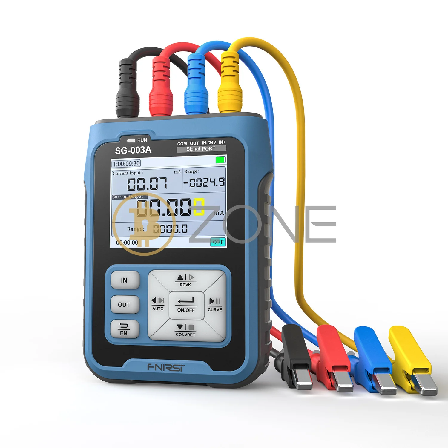 2023 New FNIRSI SG-003A Portable Handheld TFT Full Color LCD Display Signal Generator 0-10V Adjustable Current Voltage Simulator