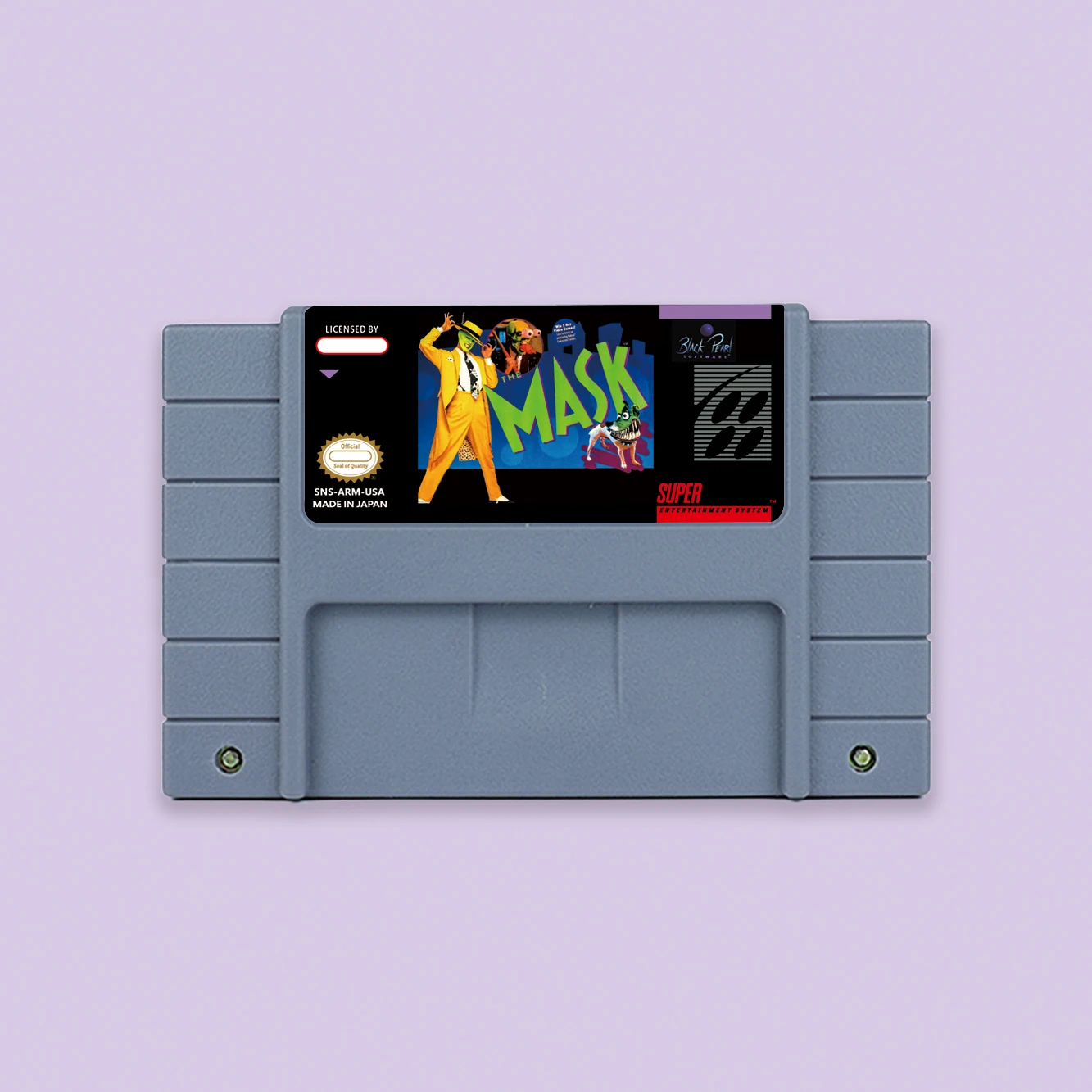 The Mask Action game for SNES 16 bit Single Card USA NTSC EUR PAL Video Game Consoles Cartridge