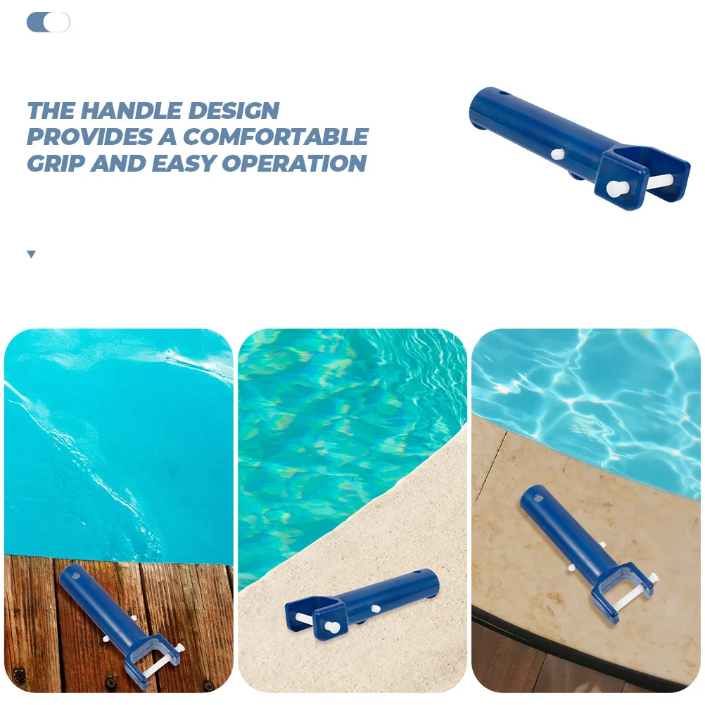 2pcs Pool Accessories Handle Replacement Parts Plastic Grip Cleaning Tools Swimming Pool Vacuum Maintenance