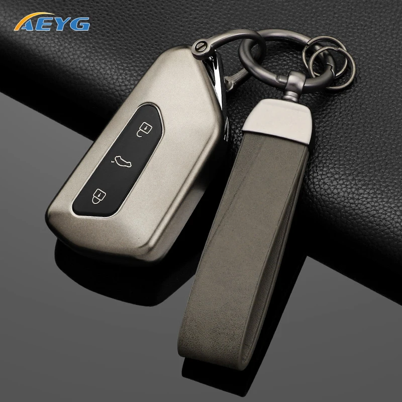 TPU Car Key Case Cover For VW Volkswagen Golf 8 MK8 Cupra Skoda Octavia A8 SEAT Leon MK4 Shell Fob key chain Accessories view 5