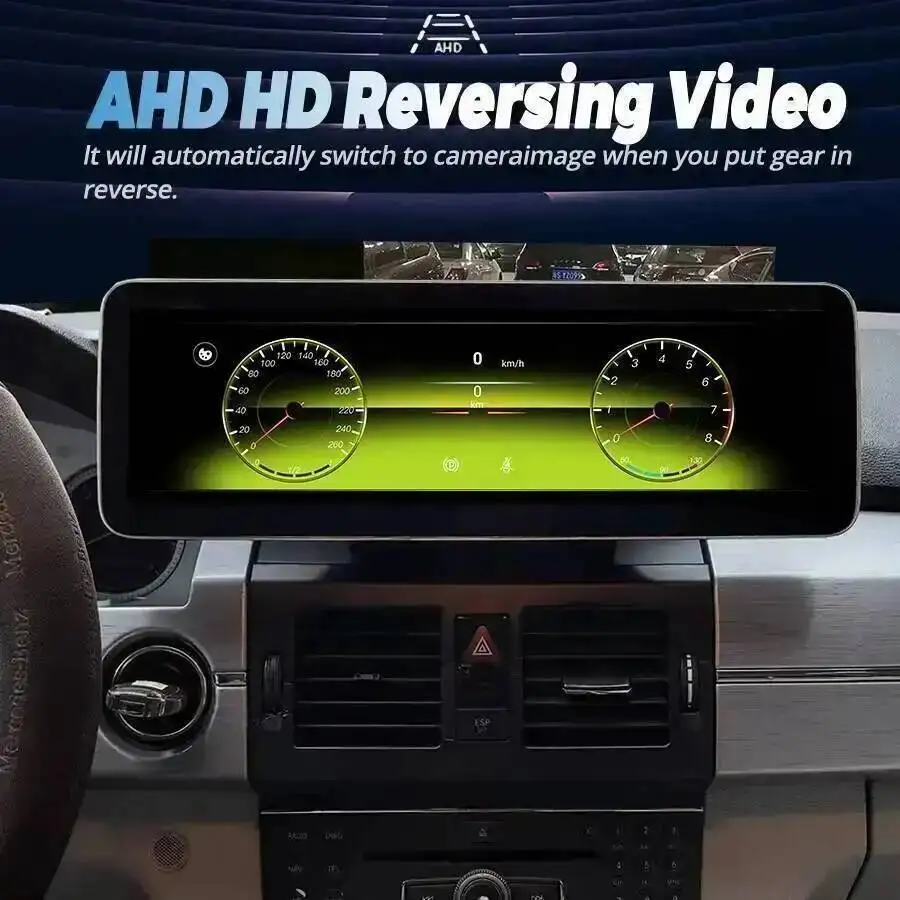 GPS Touch Screen For Mercedes Benz GLK 280 260 GLK300 350 X204 2009-2015 14.9inch Carplay Car Radio Android Multimedia Player