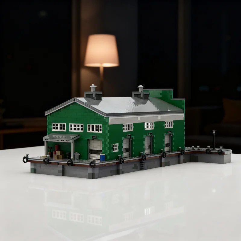 

6212pcs MOC Pier 23 Modular Streetscape Model Building Blocks Creative DIY Gift Display Decor Assemble Premium Adult Kids Desk