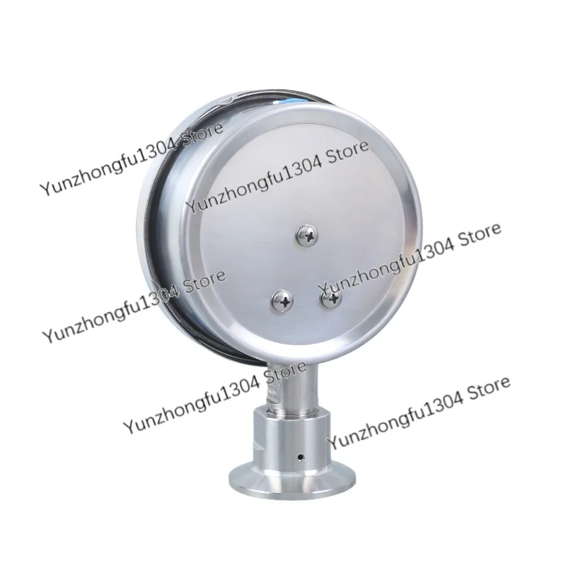 YNTP-100BF MC Sanitary Clamp Type Quick-Installation Pressure Gauge Stainless Steel Sanitary Diaphragm Pressure Gauge