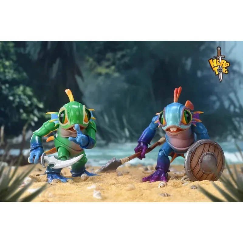 Hero ของเล่นขนาด "Bengboerba" Fishman Little Hero Action Figure 9 ซม.อะนิเมะรุ่นของเล่นตุ๊กตาเครื่องประดับตกแต่งสะสม