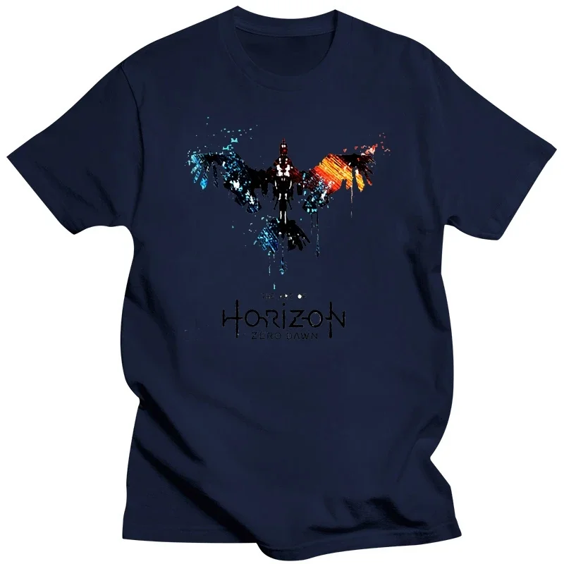 Horizon Zero Dawn White T Shirt men clothing harajuku graphic t shirts tshirt streetwear oversized t shirt t-shirts