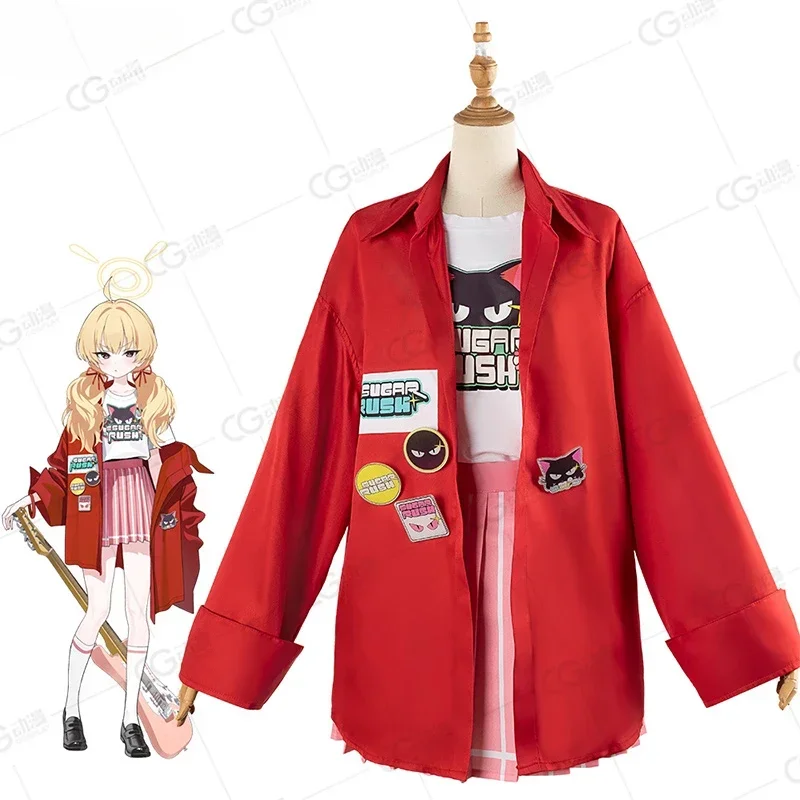 COSSUN Blue Archive ive aLIVE! Kyōyama Kazusa / TENDOU ARIS / Yoshimi / YUTORI NATSU Cosplay Costume Halloween Game Clothes