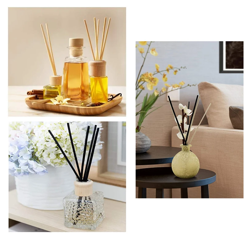 5-100 pz 2/3/3.5mm Rattan Reed diffusore bastone di ricambio fai da te ricarica fatta a mano bastoncini di Rattan bastoncini aromatici decorazione della casa