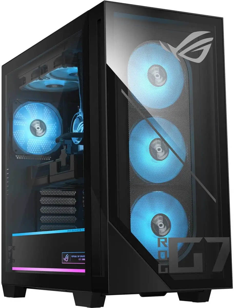 

ASUS ROG G700 (2025) Gaming Desktop PC, Intel® Core™ Ultra 7 265F Processor, NVIDIA® GeForce RTX™ 5070, 1TB